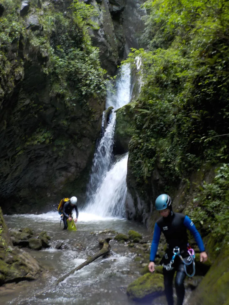 Canyoning Ourdaybi Sainte-Engrâce